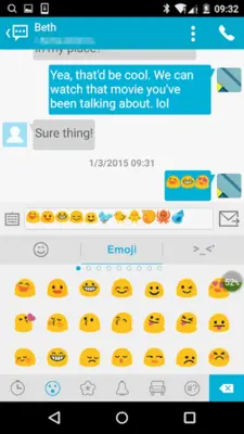 Handcent Emoji(Android) android App screenshot 6